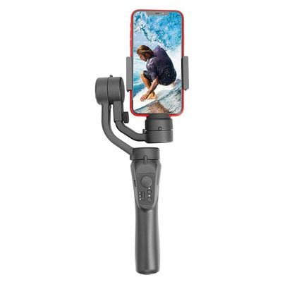 DUYHBAWRS 3-Axis Handheld Gimbal Stabilizer with Clip Holder for Smart Phone Photo Studio Live Broadcast Shooting Accessories