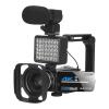 YPMart() 4K Digital Video Camera 18X Zoom 56MP 2 In1 Photo Travel Vlogging Camcorder 3" Rotatable Screen HD DV(AF2-hod-lig-mic-st) view 2