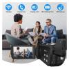 YPMart() 4K Digital Video Camera 18X Zoom 56MP 2 In1 Photo Travel Vlogging Camcorder 3" Rotatable Screen HD DV(AF2-hod-lig-mic-st) view 4