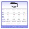 POE Splitter Gigabit for Switch Port CCTV IP Camera 48V to 12V 2.5A 30W 15W Gigabit 1000mbps RJ45 to DC Power Supply Power Splitter(1 Pieces,100M 12V1A) view 4