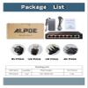 6-Port POE Switch 48V 10/100Mbps 90W Externally Powered Ethernet Switch view 4