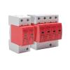 1pc AC SPD 1P 2P 3P 4P 10K~60K AC 385V House Surge Protector Protection Low-Voltage Arrester Device(60KA,4P) view 1