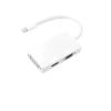 Seodon DP to HDMI DVI Adapter 3 in 1 Hub DisplayPort 1080P Video Adapter Converter for I> view 3