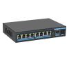 2.5G POE Switch 2.5g Network Ethernet Switch 4 Ports 8 Ports unmanaged LAN hub fanless AI WTD and Play(POE Switch 9 Port) view 1
