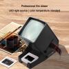 35mm Slide and Film Viewer, 3X Magnification LED Lighted Illuminated Viewing, Color Temperature 6000K, for Old Slides and 35mm Film Negatives view 2