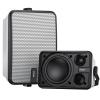 Inwa Outdoor Bluetooth Speakers, Waterproof Wall Mount Speaker, Powerful Indoor/Outdoor Sound System, Wireless Sync Up to 100 Speakers, Suitable for Patio/Porch/Gazebo/Garage, Pair (MZ-658) view 1