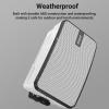Inwa Outdoor Bluetooth Speakers, Waterproof Wall Mount Speaker, Powerful Indoor/Outdoor Sound System, Wireless Sync Up to 100 Speakers, Suitable for Patio/Porch/Gazebo/Garage, Pair (MZ-658) view 4