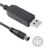1pc PL2303 USB to 6-pin Mini Din RS232 Serial Communication Cable For XGB XBM XBC to PC Control Download Cable(3m) view 3