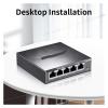 5-Port Gigabit Ethernet Switch 1000BASE-T Network Switch and Play Network Hub Internet Splitter TL-SG1005D(US Adapter) view 4