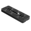 Pilipane Aluminium Alloy Quick Release Plate with 1/4in Screw Accessory for Arca Mount Ballhead Professional CNC Machined Durable Lightweight Camera Tripod Quick Release Plate Compatible (100mm) view 3