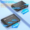 PoE Switch 1 in 3 Out, Gigabit 3 Port PoE Splitter, IEEE 802.3at/af Compliant, 30W per Port Power Over Ethernet Hub for IP Cameras/Access Points/VoIP Phones (328 Ft), Network Hub for Cat5e/6/7/8 Cable view 3