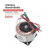 250W Toroidal Dual Output 9V-0-9V /12V 15V 18VPure Copper Wire Audio Amplifier Transformer Input 220V 110V Ring Core(Input 380V,110V-0-110V) view 2