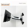 43-inch Wall-Mounted TV Bracket Lifting and Rotating Shelf Wall-Mounted Monitor GST111W-300 view 3
