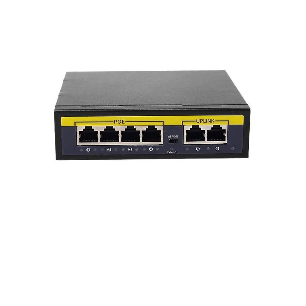 48V 4/8/16 Port POE Switch Ethernet 10/100Mbps IEEE 802.3 AF/at(4-Port POE)