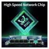 2.5GbE Smart Managed Switch 4 Ports 2500M Network 10G SFP+ Slot Web Management Static Link Aggregation Home Lab Setup Switch(US Plug) view 4