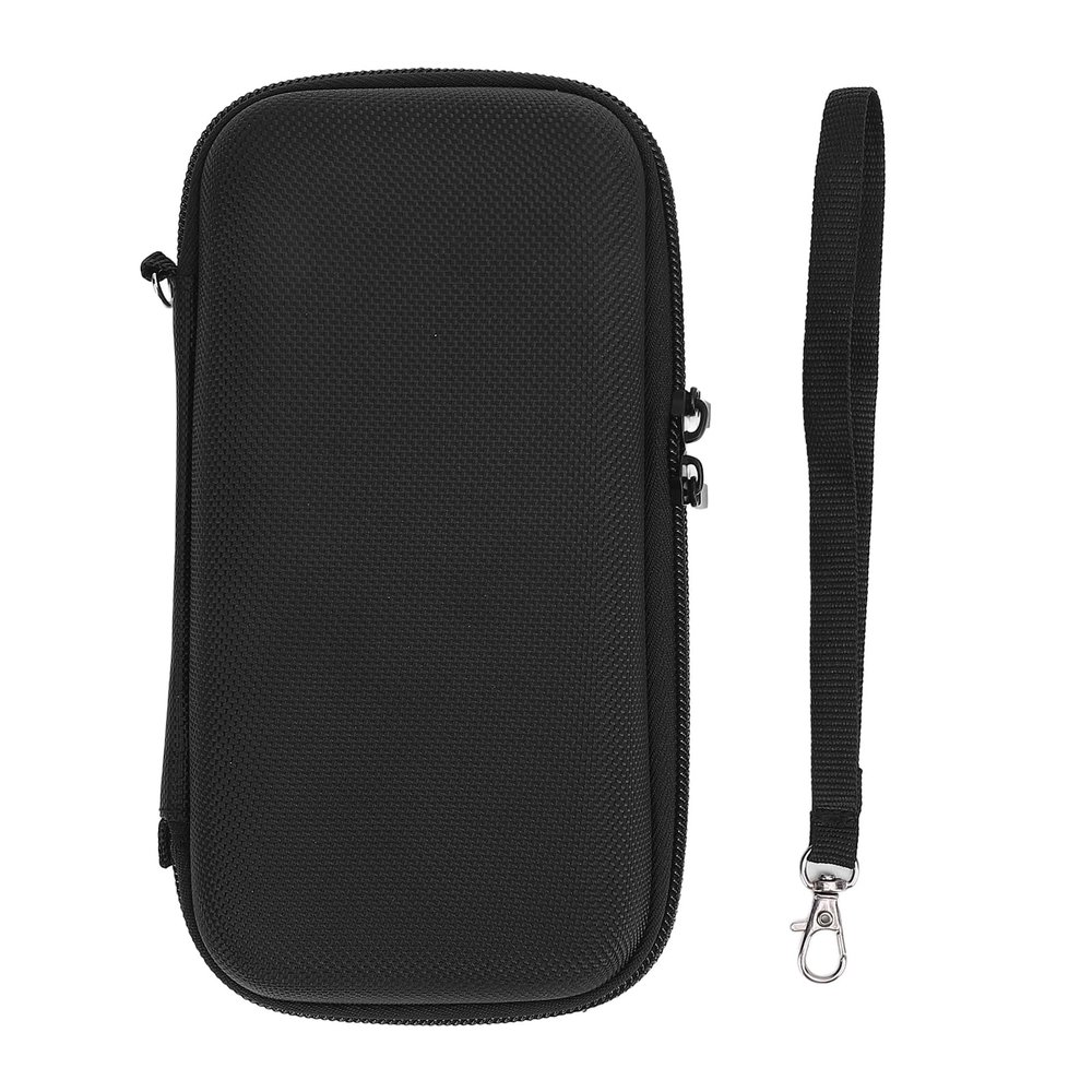 20 Slots USB Flash Drive Case, Black EVA Material, Dust Proof and Scratch, Double Zipper Design, Portable USB Sticks Holder for Jump Drive, USB Drives and Storage Cards