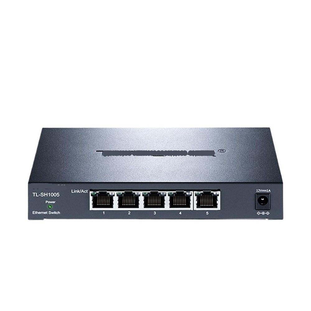 5-Port 2.5G Ethernet Switch 2.5GBASE-T Network Switch RJ45 and Play Network Hub Internet Splitter TL-SH1005(UK Adapter)