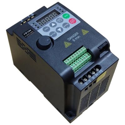 1pcs 220V 0.75KW/1.5KW/2.2KW/3.7KW 1HP/2HP/3HP/5HP Variable Frequency Drive Converter for Motor Speed Control Inverter(1.5KW_220V 3 Phase)