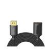 QGeeM 4K HDMI Extension Cable Extender HDMI 2.0 Adapter for Serries X P;S/5 P;S/4 TV Box Laptops HDMI Splitter Wire Cord(4K V-Model HDMI1.4,(=0.5m) view 3
