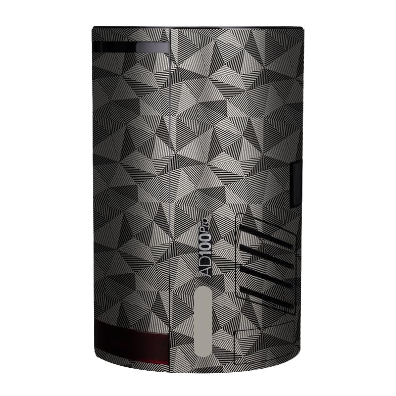 Anti-Scratch Pocket Camera Flash Vinyl Wrap Skins Protector Coat Decals for Godox AD100 Pro Wraps Cover Sticker AD100Pro(Triangle Titanium)
