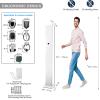 EV Charger Pedestal Outdoor Electric Vehicle Stand Freestanding Charging Station Stand,Floor Mounted EV Charger Pedestal  Stainless Steel Electric Vehicle Charging Station, No-Punch Install view 2