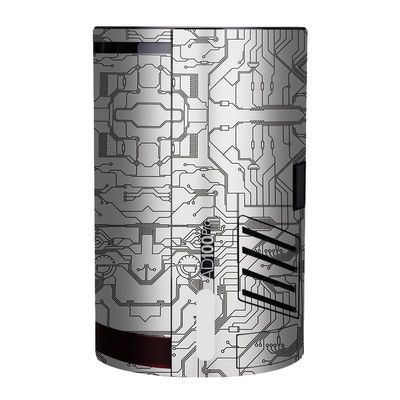 Anti-Scratch Pocket Camera Flash Vinyl Wrap Skins Protector Coat Decals for Godox AD100 Pro Wraps Cover Sticker AD100Pro(Circuit White)