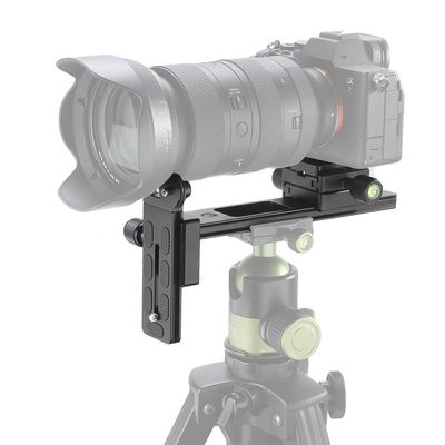 NovelGoal 18cm Telephoto Lens Support Quick Release Plate, Long-Focus Holder Bracket Stand for Tripod Ball Head DSLR Camera Compatible with A-RCA Y-ajia Tripod