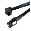 0.5M 12G Internal MI NI S*A*S HD SFF-8643 90 Degree to SFF-8087(36Pin) Cable Internal MI NI S*A*S to MI NI S*A*S Cable view 2