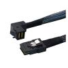 0.5M 12G Internal MI NI S*A*S HD SFF-8643 90 Degree to SFF-8087(36Pin) Cable Internal MI NI S*A*S to MI NI S*A*S Cable view 4