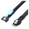 0.8M Internal PCIE Slimline MI NI S*A*S MCIO 38P to Slimline SFF-8654 4i Hard Drive Cable view 4