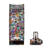 Anti-Scratch Skin Camera Pocket Flash Vinly Wrap Protecticve Sticker for Godox AD200 Pro Photography Accessories AD200Pro(Graffiti White) view 1