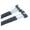 0.5M Without Pull Ring MCIO 8i 74Pin Male to MCIO PCIE 5.0 74Pin Male Extender Cord, PCI-E 5.0 MI NI Cool Edge IO MCIO Cable view 2