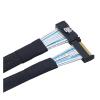 0.5M Without Pull Ring MCIO 8i 74Pin Male to MCIO PCIE 5.0 74Pin Male Extender Cord, PCI-E 5.0 MI NI Cool Edge IO MCIO Cable view 3