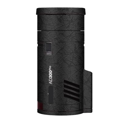 Anti-Scratch Pocket Camera Flash Sticker Coat Wraps Vinyl Film for Godox AD300 Pro Protective Coat Protector Decal Skin AD300Pro(Splash Ultra Black)