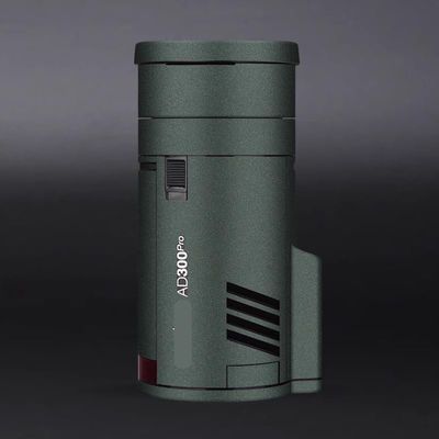 Anti-Scratch Pocket Camera Flash Sticker Coat Wraps Vinyl Film for Godox AD300 Pro Protective Coat Protector Decal Skin AD300Pro(Turquoise Green)