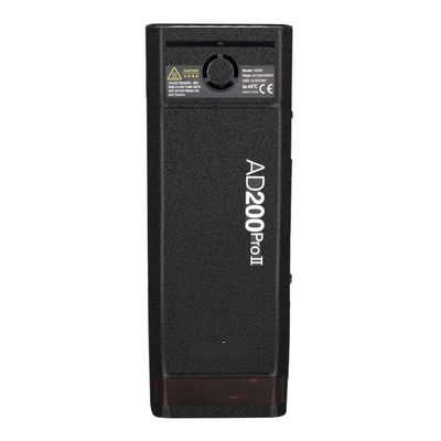 for Godox AD200 Pro II Pocket Camera Flash Strobe Skin Vinyl Wrap Film Protective Sticker Protector Coat Photography Accessories AD200 Pro II(Frosted Black)