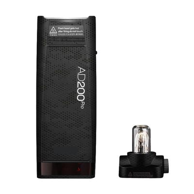 Anti-Scratch Skin Camera Pocket Flash Vinly Wrap Protecticve Sticker for Godox AD200 Pro Photography Accessories AD200Pro(Mamba Black)