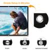 16:9 4K HD Foldable Portable Outdoor Projector Screen, Anti-Crease Movie Projection Screens, Simple Hangable HD Projection White Screen for School Home Theatre Cinema Office(120 in) view 2
