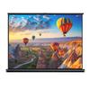 50 Inch Portable Projector Screen, Manual Floor Pull Up Movie Screen, Indoor Outdoor 4:3 Home Theatre Cinema Screen with Aluminum Case view 1