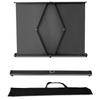 50 Inch Portable Projector Screen, Manual Floor Pull Up Movie Screen, Indoor Outdoor 4:3 Home Theatre Cinema Screen with Aluminum Case view 3