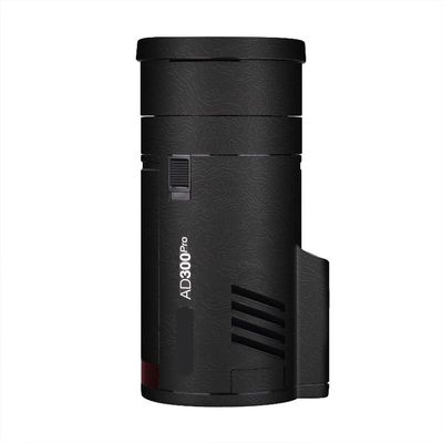 Anti-Scratch Pocket Camera Flash Sticker Coat Wraps Vinyl Film for Godox AD300 Pro Protective Coat Protector Decal Skin AD300Pro(Contour Black)