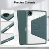 SOENS 360 Rotation Stand Case Suitable for Huawei MatePad Pro 13.2inch 2023/2025 Shockproof Hard Clear Back with Pen Holder Cover(Dark Green,MatePad Pro 13.2 2023) view 4