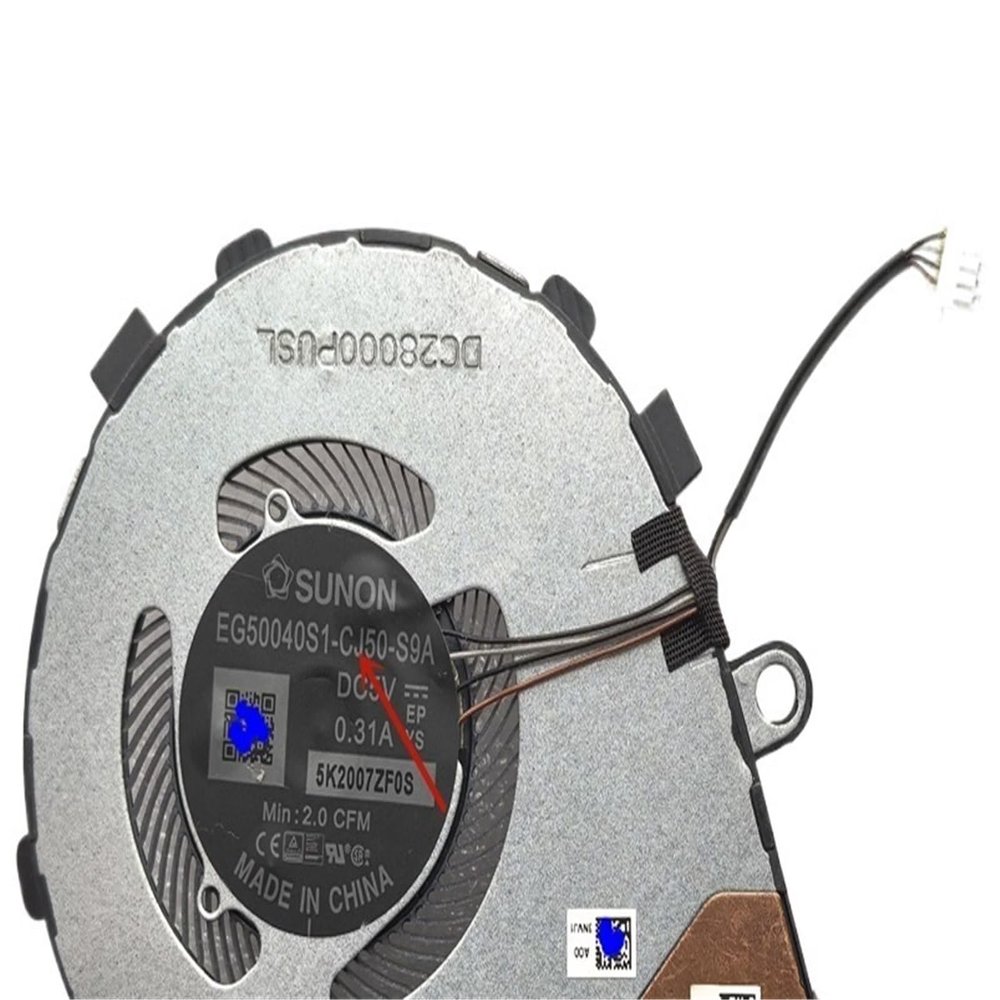 03NVJ1 0YW81W for Latitude 7310 2 in 1 Laptop Cooling Fan Cooler Fan 3NVJ1 CN-03NVJ1 YW81W CN-0YW81W Heatsink(03NVJ1 Fan Heatsink)