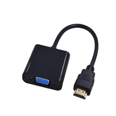 Seodon TISHRIC HDMI-Compatible to Adapter 1080P Digital to Analog Audio Converter Male to Famale for PC TV Box Projector(Black)