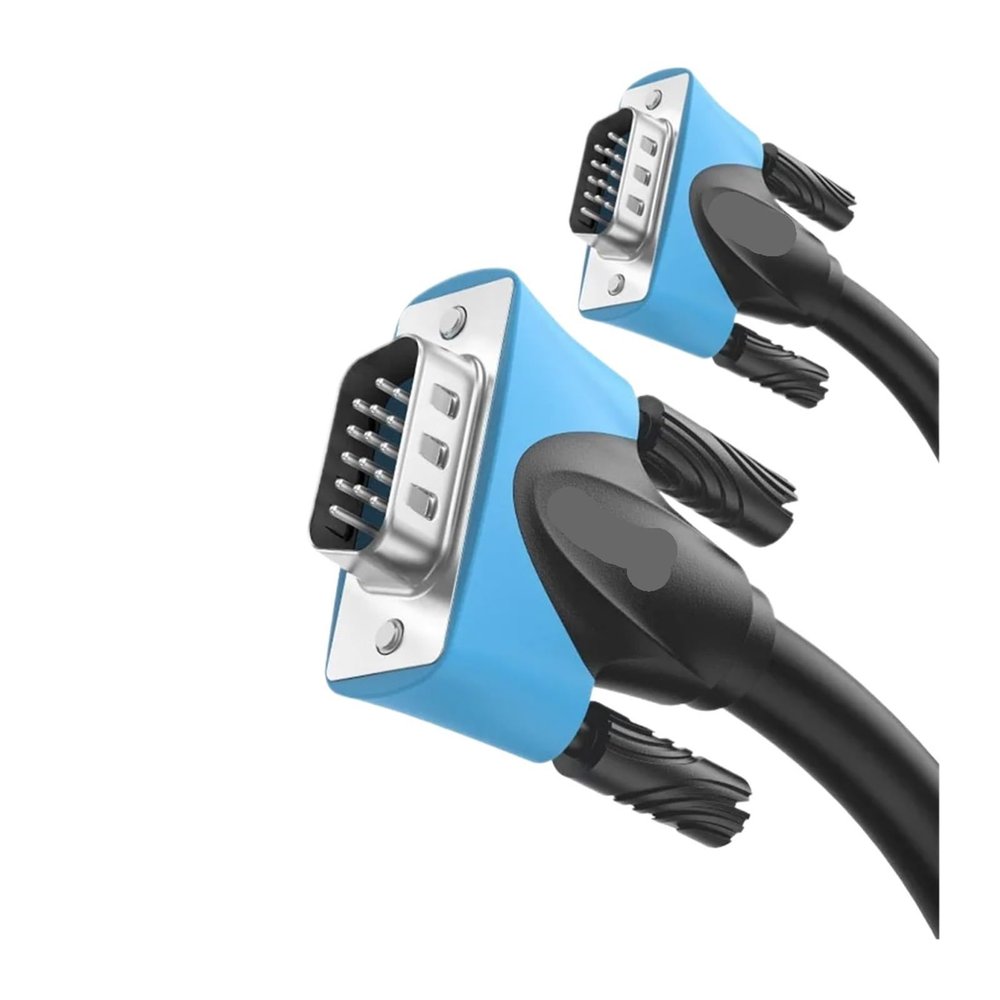 1080P Cable 15 Pin Male to Male Black Braided High Premium Shielding HDTV Cable with Ferrite Core1M 5M 10M 20m(8m)