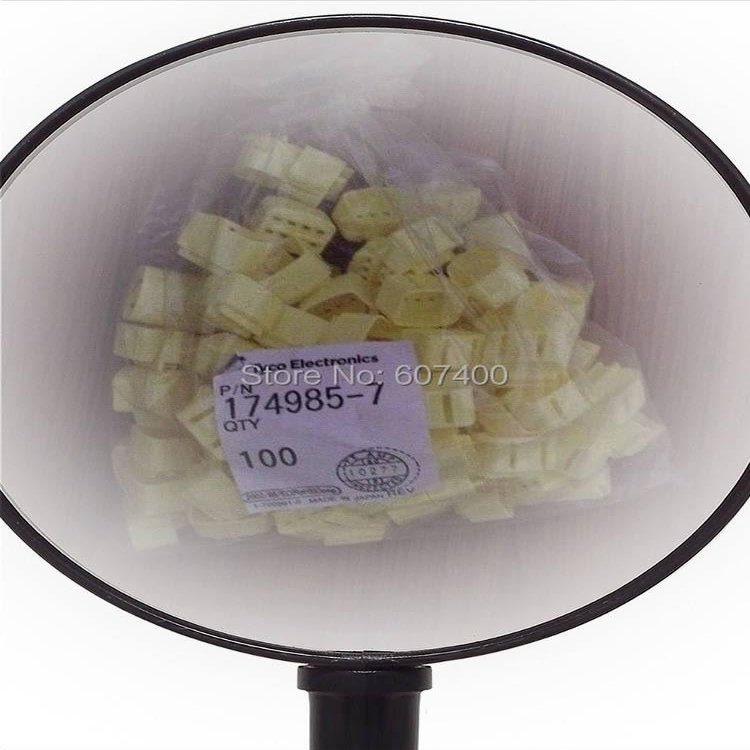 1000 Pcs 174985-7 Cap Double Lock 8POS Yellow AMP Housings connectors terminals Parts