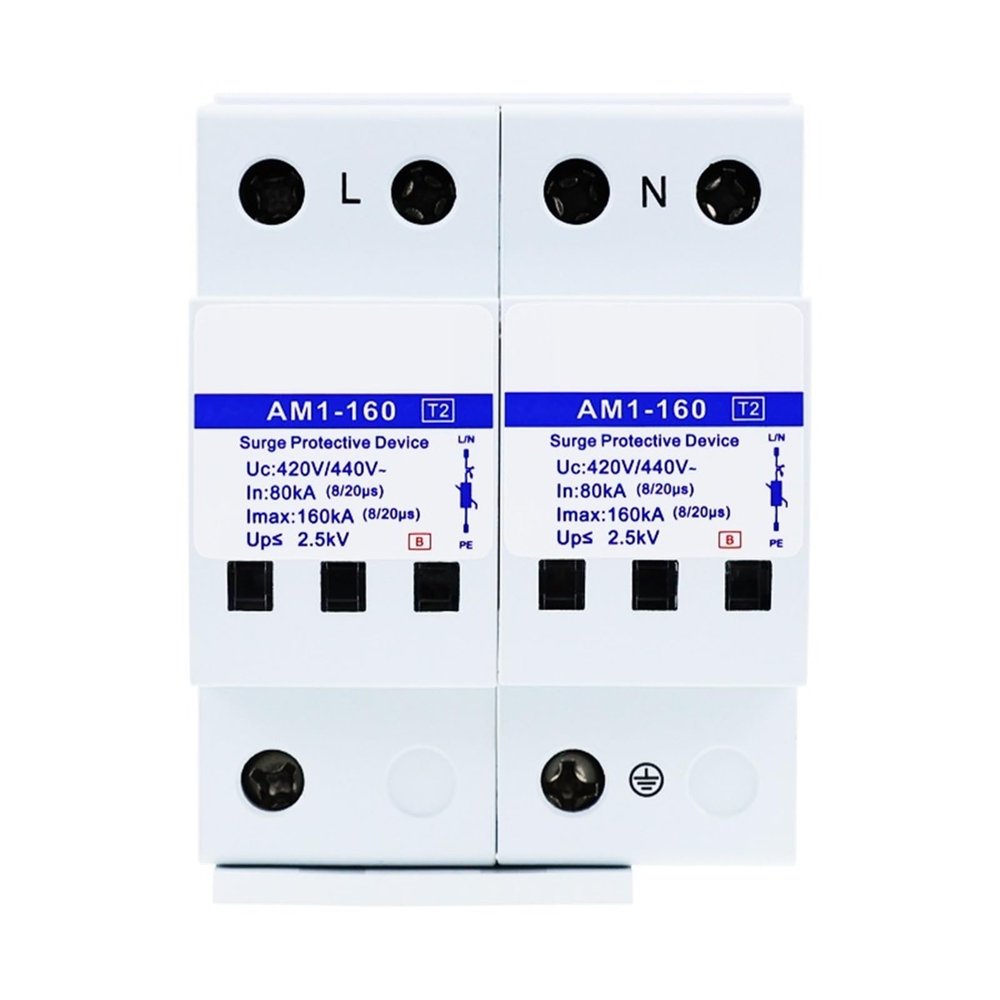 220V Power Supply Arrester 160KA Class B Power Supply Arrester 420V Surge Protector AM1-160