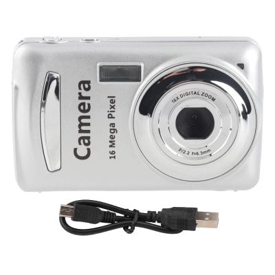 16MP HD 1080P Digital Camera with 2.4 Inch Color LCD Display, Compact and Stylish Design, Supports Up to 32GB Memory Card, Ideal Photography Lovers