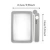 MVUYO Portable Handheld Square Magnifying Glass Touch Switch Folding Magnifying Glass view 2