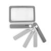 MVUYO Portable Handheld Square Magnifying Glass Touch Switch Folding Magnifying Glass view 4